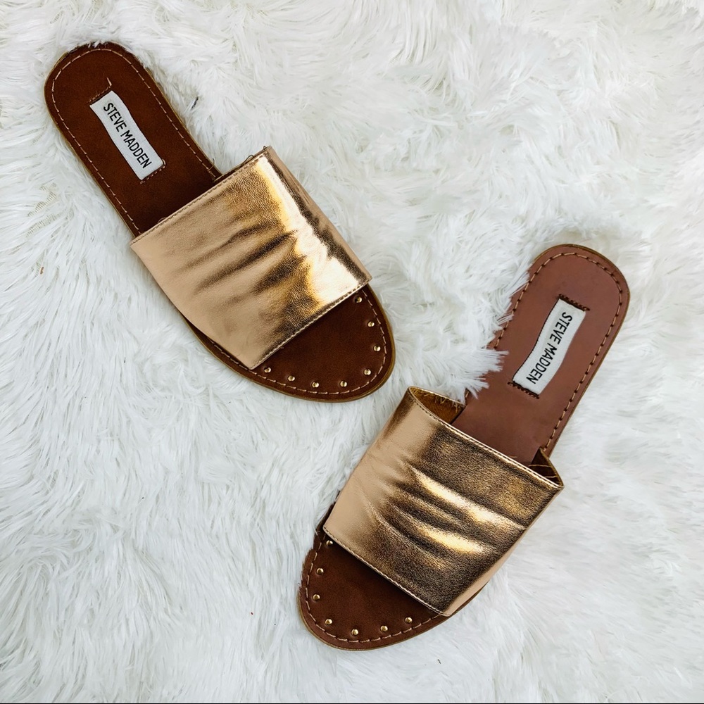 Steve Madden Mishelle Studded Slide Sandals